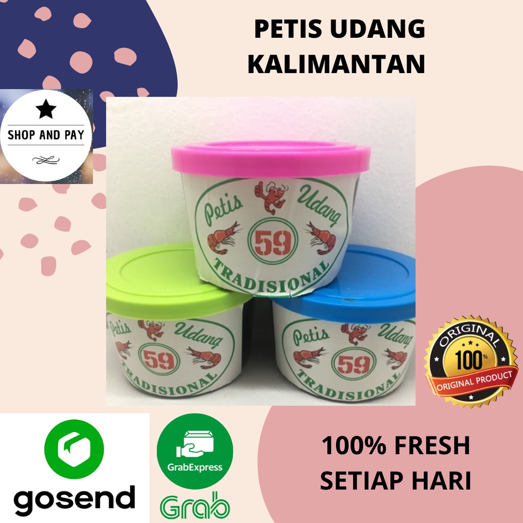 

Petis Udang Kalimantan FRESH 100% SETIAP HARI