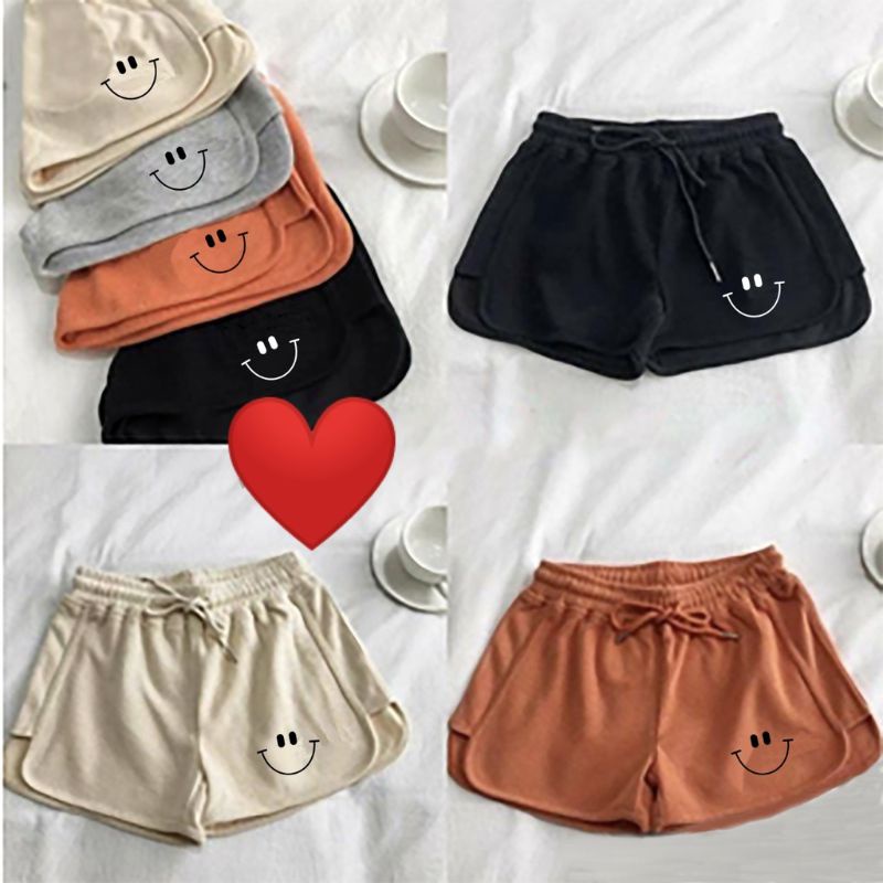 ❤PROMO HOTPANTS❤Smile/Bear/Daisy/Membors❤Celana Pendek Wanita❤