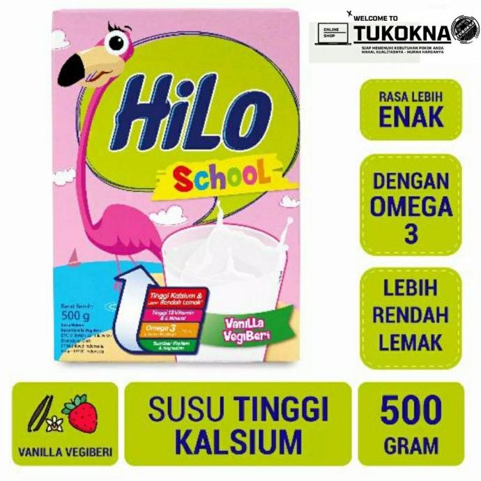 

HiLo School Vanilla Vegiberi 500 gr jin