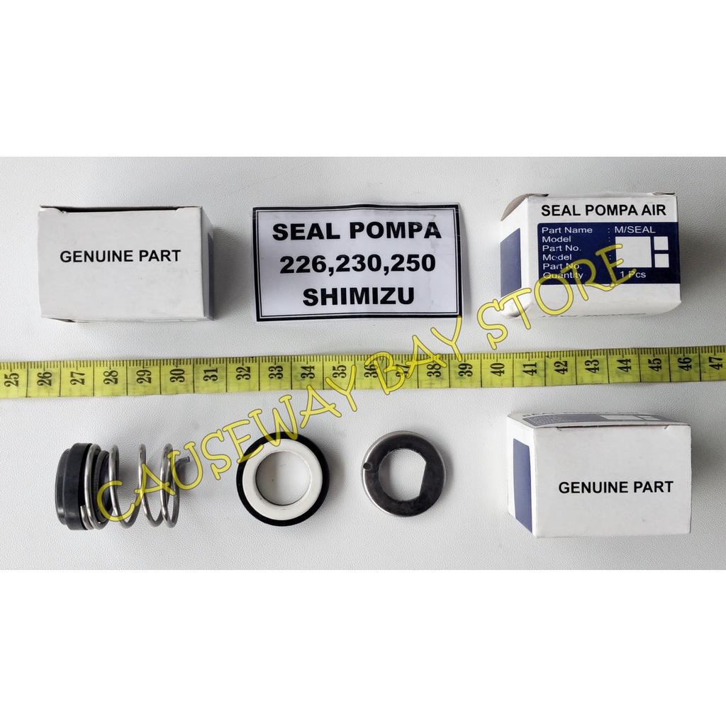 SEAL POMPA SHIMIZU 226, 230, 250 KEMASAN DUPLEX
