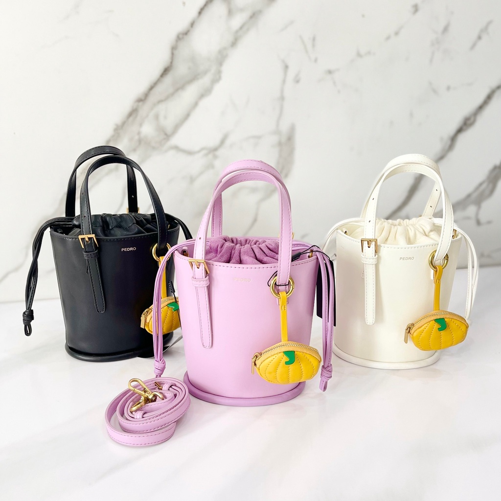 PDR TAS JINJING TANGAN BUCKET TOP HANDBAG WANITA 01463