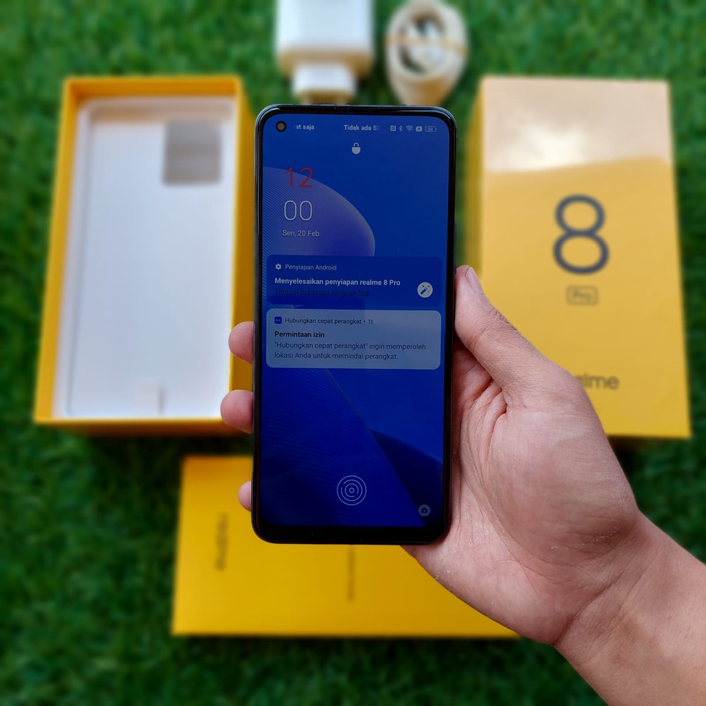 HANDPHONE REALME 8 PRO 8/128GB SECOND SEKEN BEKAS MURAH