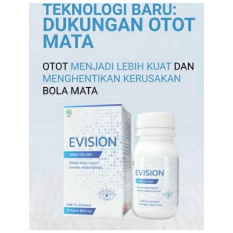 EVISION OBAT MATA ASLI ORIGINAL BPOM EVISION ASLI