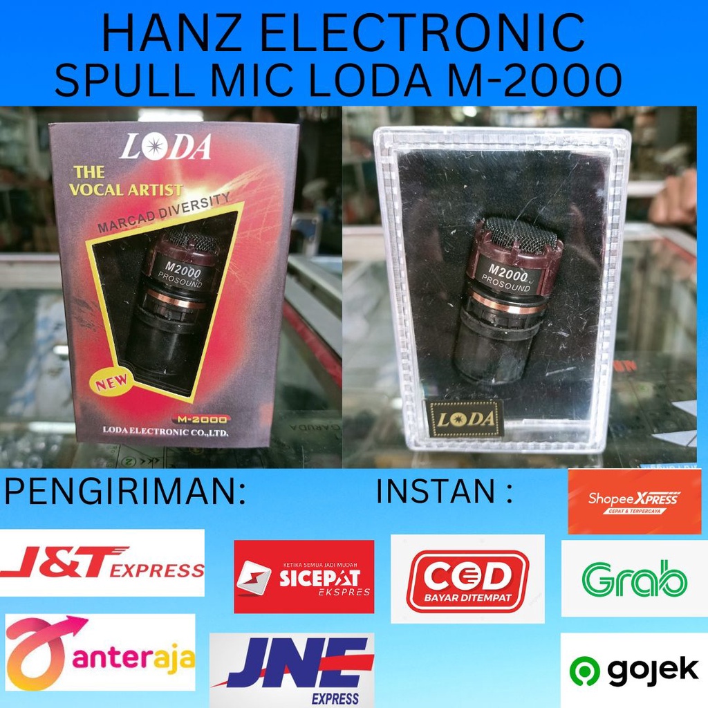 HANZ ELEKTRONIK SP002 SPULL MIC LODA M-2000 mic loda M-2000