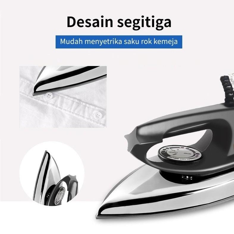 Setrika Listrik Gosokan Baju Setrika Baju SQRS-33 SQRS-66 FASHION NEW - ET-33