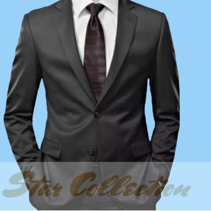 ◙ Jas blazer pria almamater jas hitam jas formal jas Korea jas hitam jas jumbo jas sekolah ✿