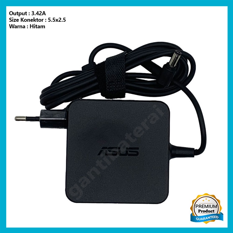 Adaptor Charger Asus K40 K40IJ K40IN K40IJ K42 K42F K52 K52F X452 A46 3.42a Square ORI