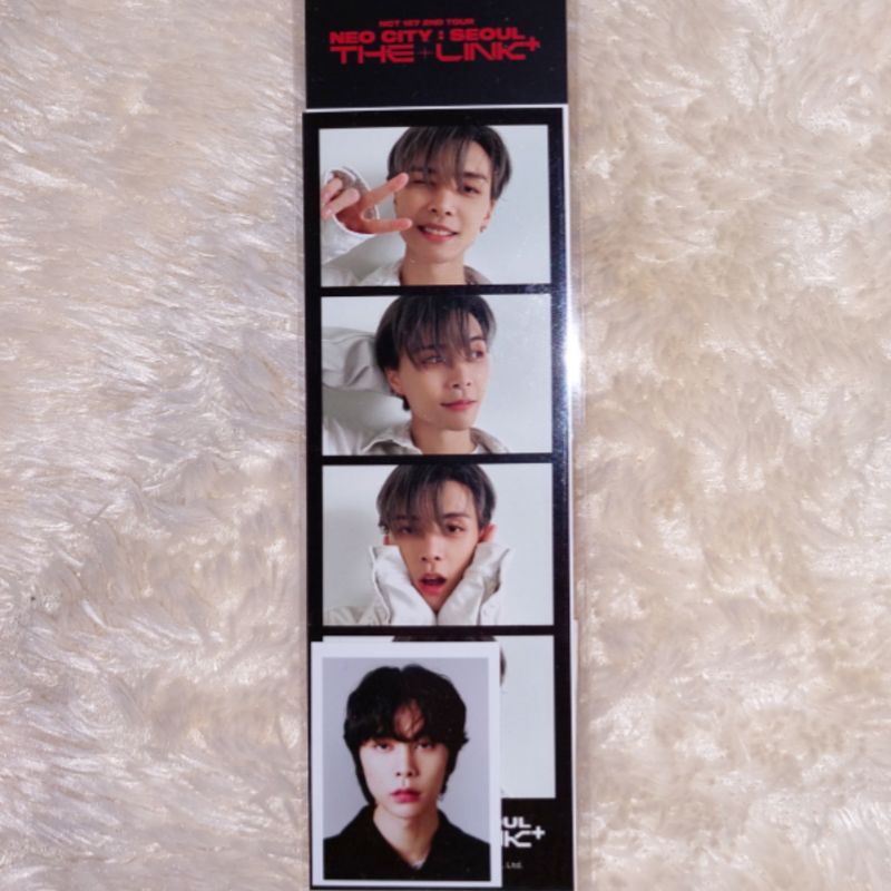 NCT 127 4CUT THE LINK+ PHOTOSTRIP JOHNNY PHOTO PC