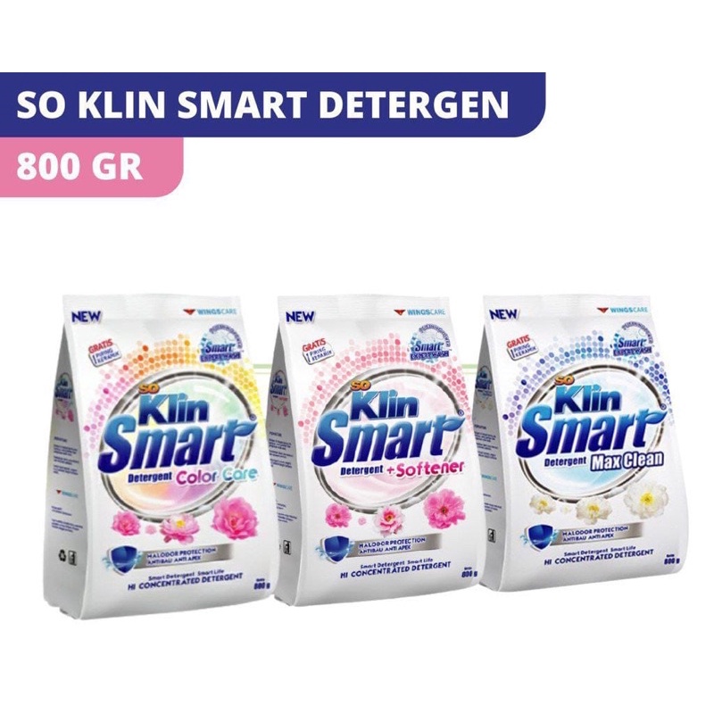 So Klin Smart Detergen 725g