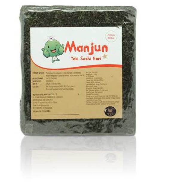 

☋ Nori Manjun @50 lbr TERMURAH Yaki Sushi Nori Rumput Laut HALAL ➢
