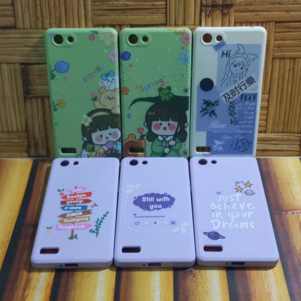 Softcase Oppo A33W Case Gambar Kartun Oppo Neo 7 A1603 A33