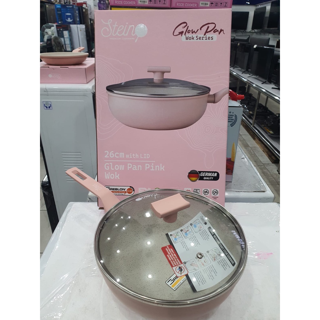 STEIN COOKWARE GLOWPAN PINK