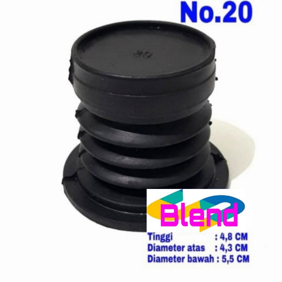 Seal Below MULTI No. 20-Klep Drain/Sil Karet Pembuangan Air Mesin Cuci