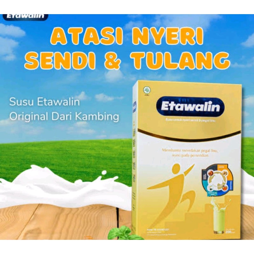 

Susu Etawalin – Susu Kambing Etawa Atasi Nyeri sendi Tingkatkan Kepadatan & Kesehatan Tulangi Susu Anti Asam Urat