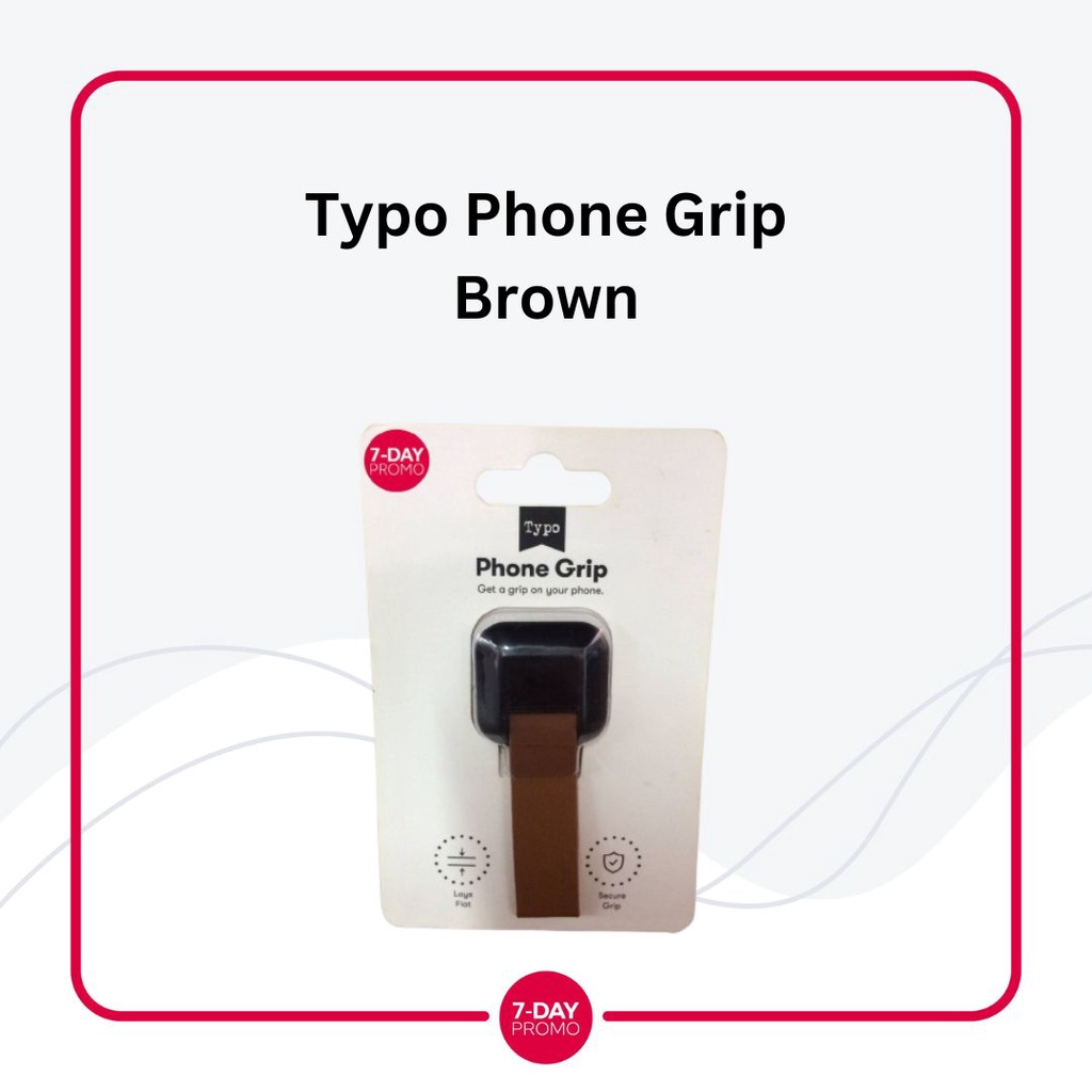 Phone Grip / Phone Ring Stand / Phone Holder Typo