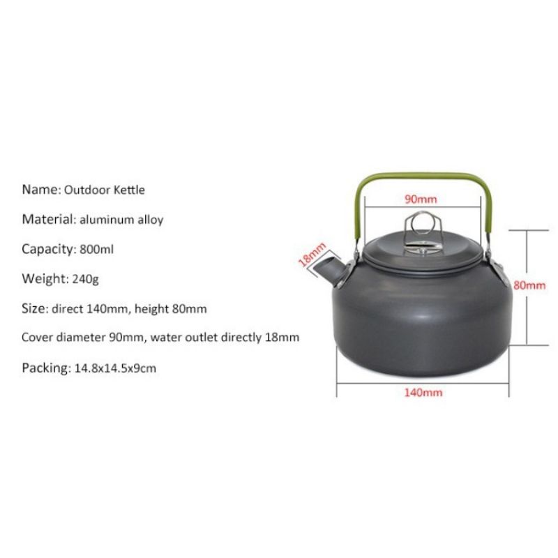 Teko Kettle Camping Teko Camping DS 12