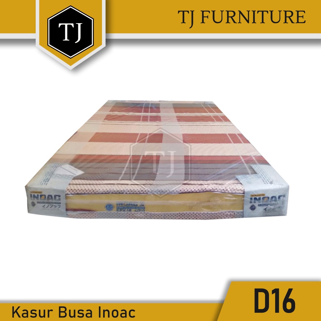 Kasur Busa INOAC D16 Tebal 15 Cm Ukuran 90x200 120x200 160x200 180x200