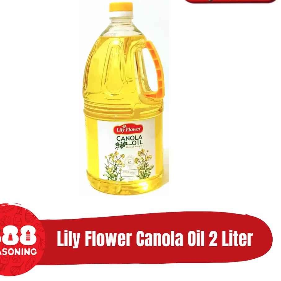 

✾ LILY FLOWER CANOLA OIL (Minyak Kanola) 2L ➤