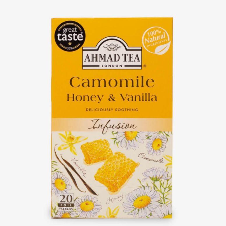 

>D2289) ⭐⭐⭐⭐⭐ AHMAD TEA CAMOMILE HONEY VANILLA INFUSION 30G TEH KAMOMILE MADU VANILA
