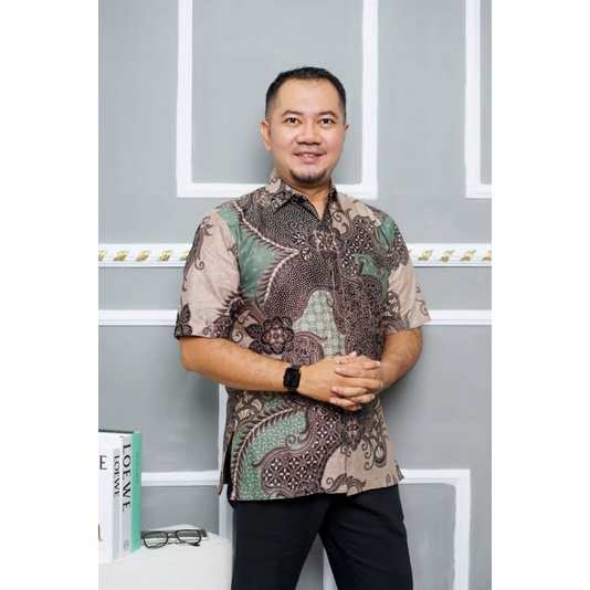 Batik katun pendek