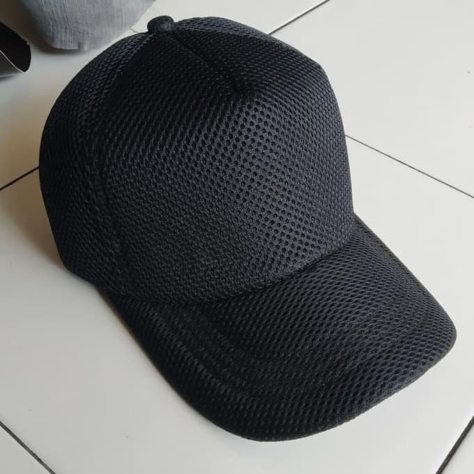 "LSL.13Fe23ᴺ" Topi Hitam Jaring Polos Topi Hitam TNI BRIMOB ARMY Tactical