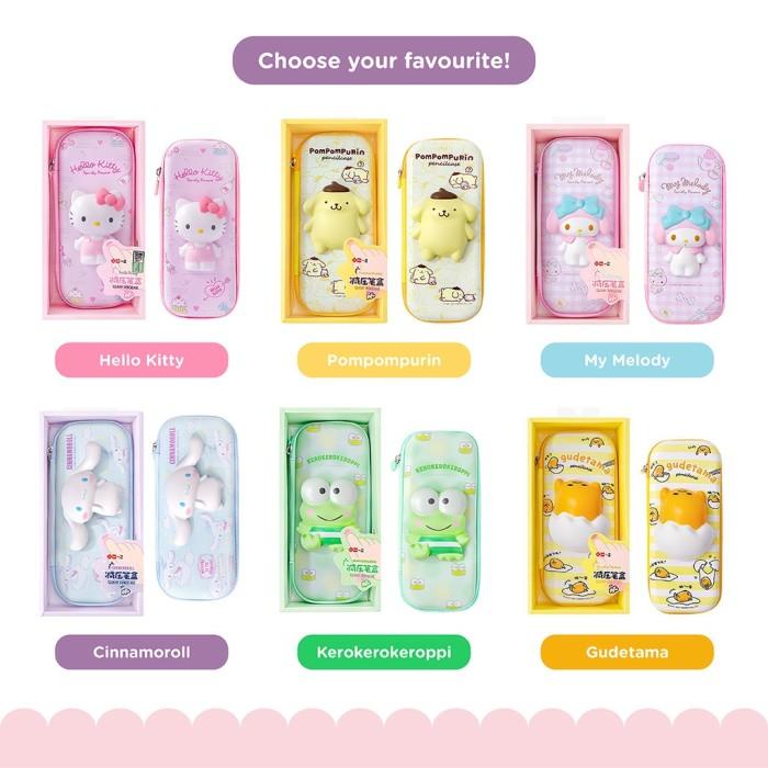 

Terlaris Tempat Pensil Squishy Sanrio Cinnamoroll, My Melody, Keroppi, Pompurin