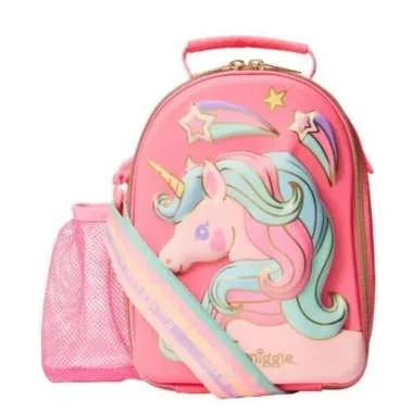 Smiggle Unicorn Fiesta Backpack Lunchbag Drink Bottle Set