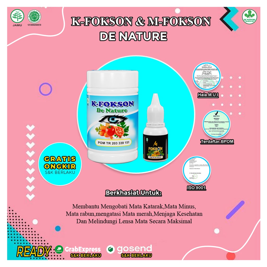 OBAT MATA MINES MINUS BERLEMAK KATARAK RABUN SENJA DAN MEMELIHARA KESEHATAN MATA FOKSON GRATIS TETES