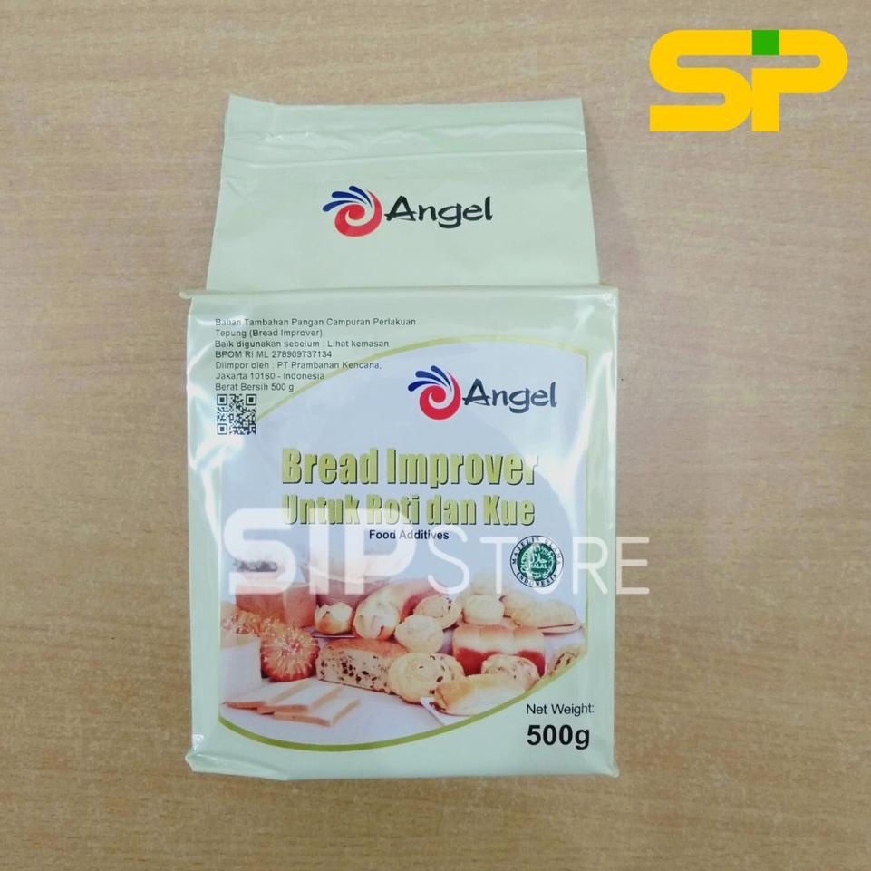 

Dikirim secepatnya ANGEL Bread Improver 500gr / Pelembut Kue / Pelembut Roti bukan Pengembang