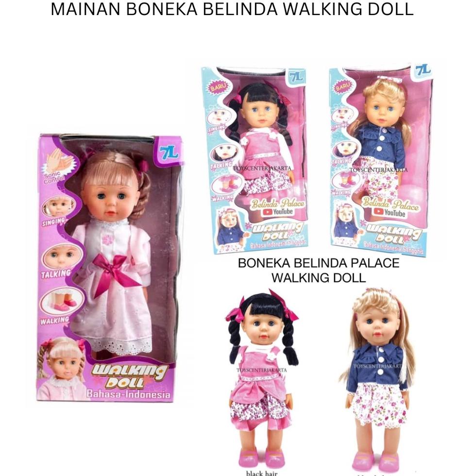 MURAH JTM - CANGGIH BONEKA BELINDA TAR BISA NYANYI JALAN BERBICARA DAN REKAM SUARA KITA BONEKA BELIN