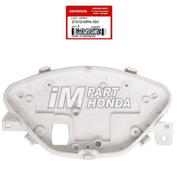 37212-KPH-701 Rumah Putih Dudukan Spedo Meter Case Under Supra X 125 Lama & Batman Fi