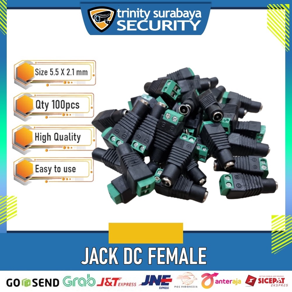 Jack DC 100pcs