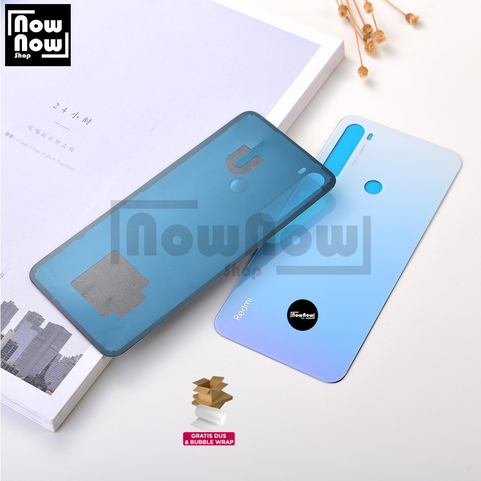 Backdoor Tutup Belakang Baterai Xiaomi Redmi Note 8 M1908C3JH M1908C3JG M1908C3JI Backcover Back Casing Housing Cover Belakang Back Case Panel Replacement