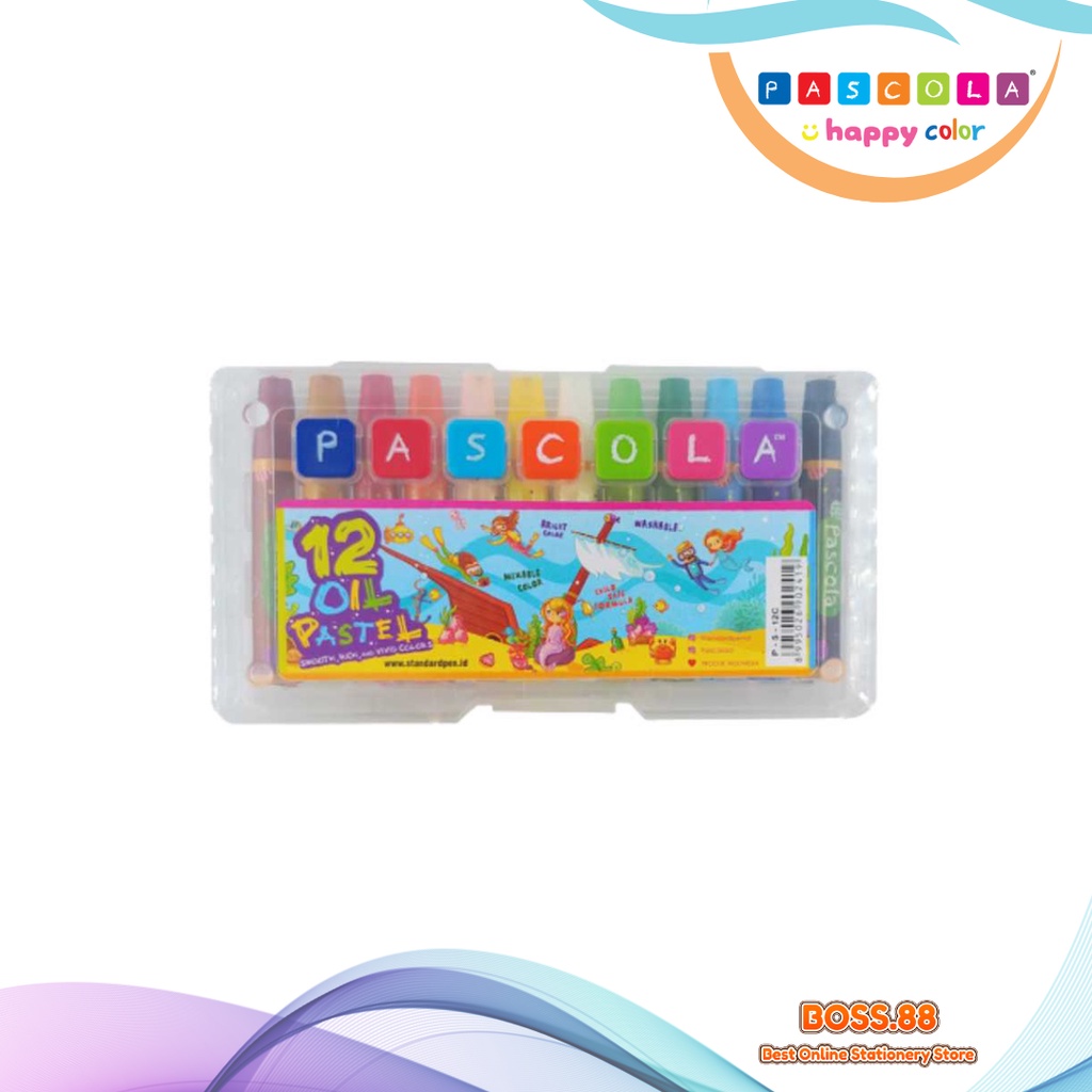 

PASTEL 12 WARNA PASCOLA (1 PCS)