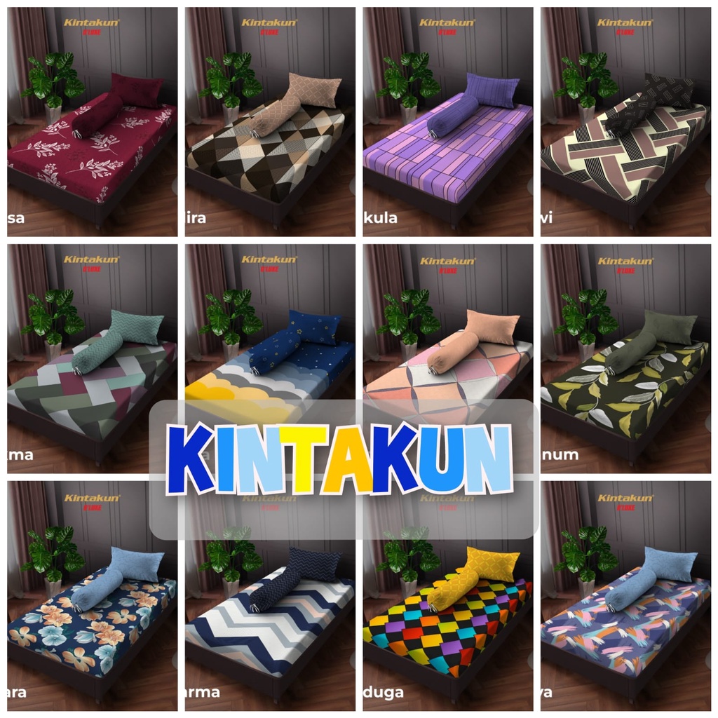 SPREI KINTAKUN UKURAN SINGLE 90X200