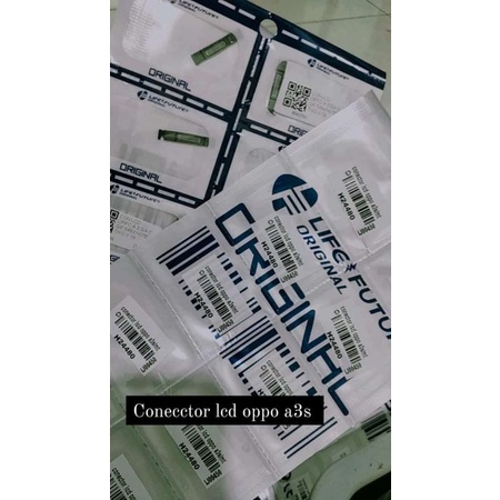 konektor lcd oppo a3s