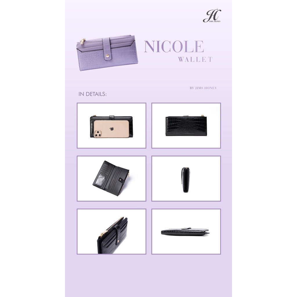 NICOLE JIMSHONEY DOMPET PANJANG WANITA IMPORT