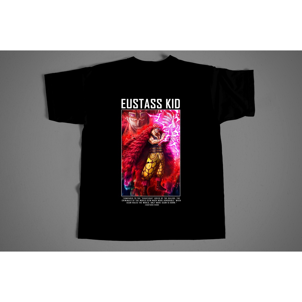 KAOS T SHIRT CUSTOM ANIME ONE PIECE EUSTASS KID (24)