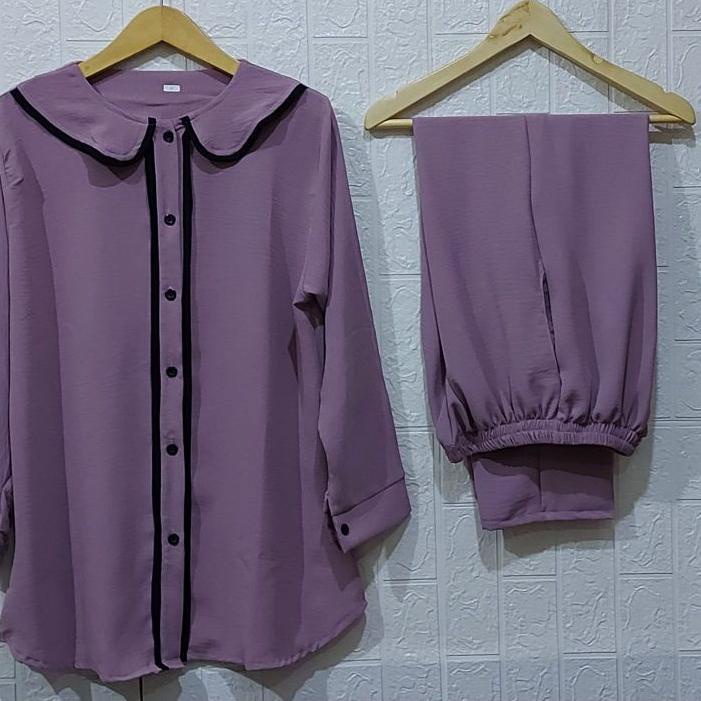 ◊ ONE SET RAYON CRINKLE AIRFLOW SETELAN // SETELAN RAYON CRINKLE AIRFLOW// DRESS RAYON // SETELAN RA