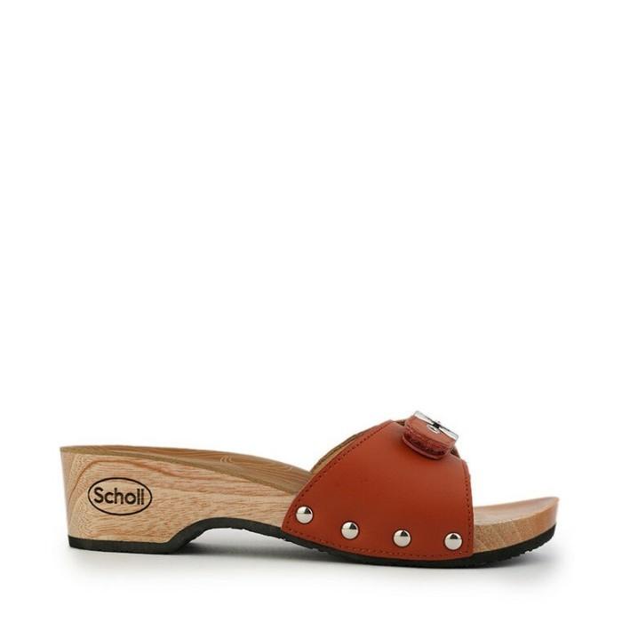 Terlaris Scholl - Sandal Wedges Wanita Original - Amelia