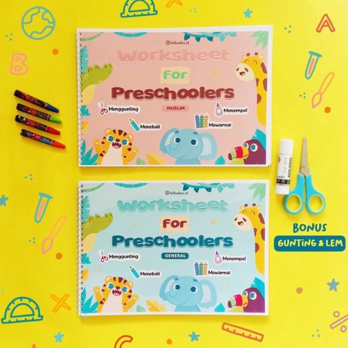 

Buku Lembar Kerja Untuk Anak Prasekolah Worksheet For Preschoolers