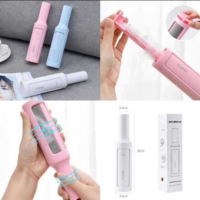 Hair removal brush roller sikat pembersih pakaian pembersih bulu baju