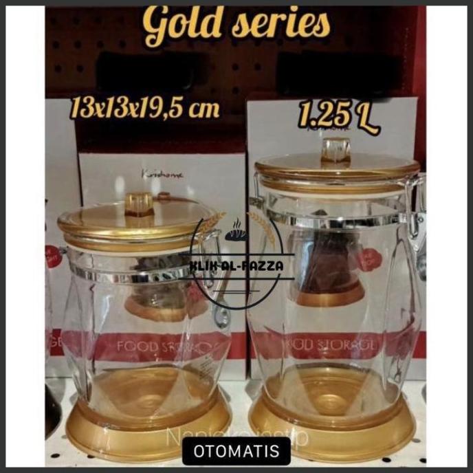 Ace Hardware Krishome Toples Kaca Kedap Udara Tempat Kue Lebaran 13 x