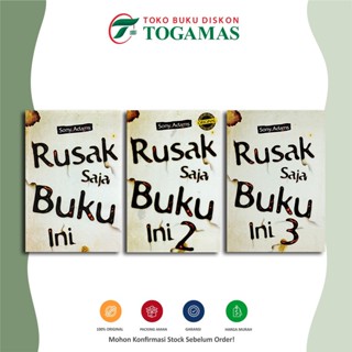 Jual Buku Rusak Saja Buku Ini 1/2/3 - Sony Adams | Shopee Indonesia