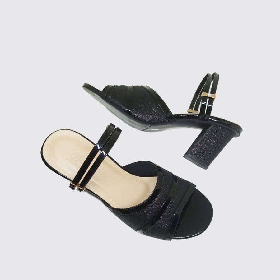 RIANA X ZAGIB HEELS PREMIUM | Sandal Wanita Ukuran Besar Jumbo 40-45 High Heel Pesta Impor Big Size