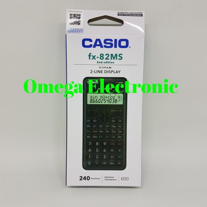 

Casio FX-82MS Scientific Calculator Kalulator Ilmiah Sekolah Kuliah