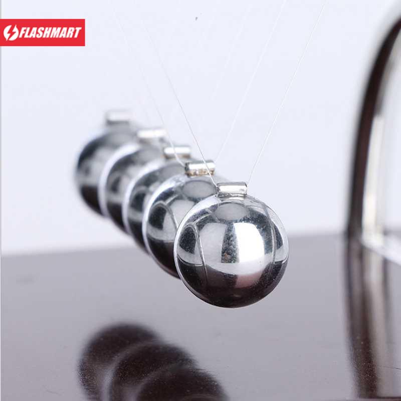 Flashmart Pajangan Meja Pendulum Newton Model T - LX013