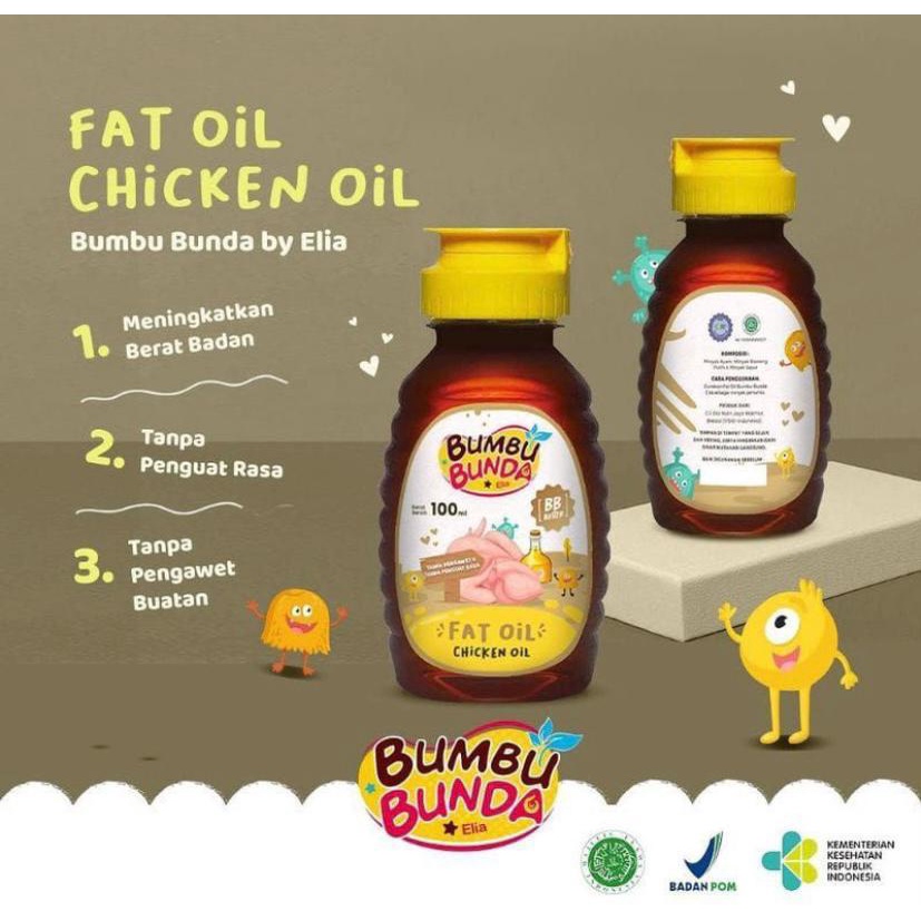 FAT OIL BUMBU BUNDA MINYAK MPASI BB BOOSTER 20ML