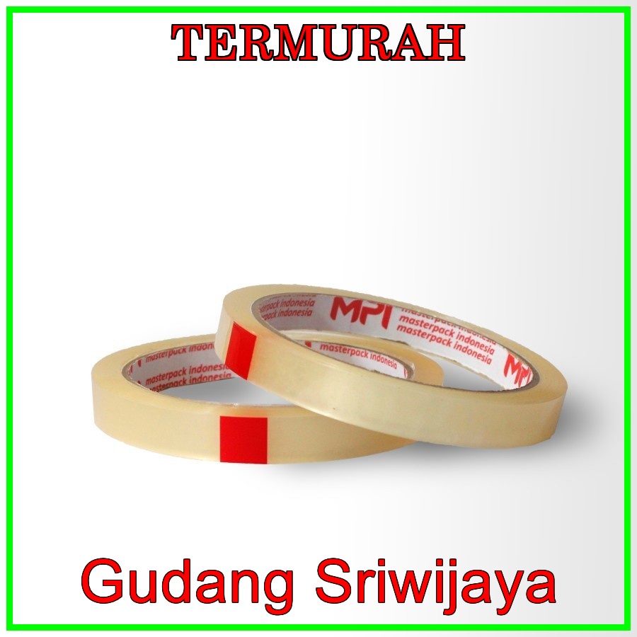 

Isolasi 12mmx72m - Selotip 12mmx72 meter - Lakban Isolasi 12mmx72m MPI