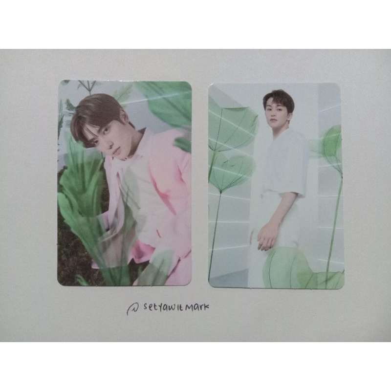 PHOTOCARD NATREP NCT JAEHYUN MARK HERBOLOGY NATURE REPUBLIK